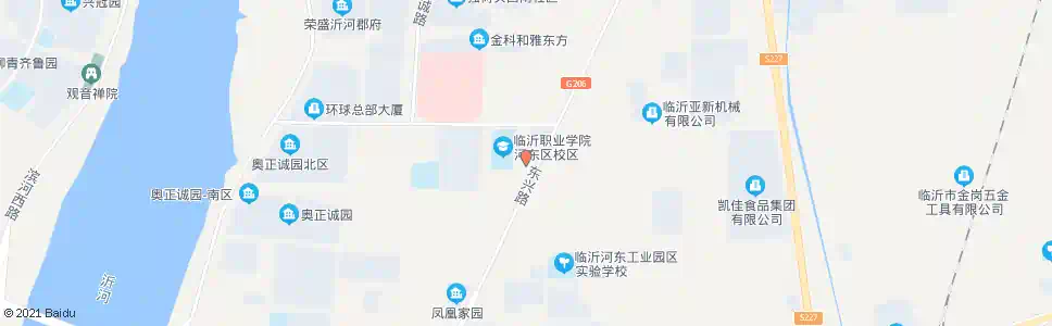 临沂竹器市场_公交站地图_临沂公交_妙搜公交查询2025