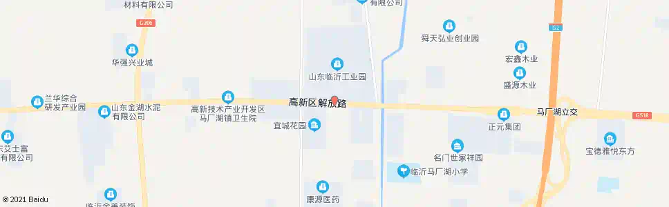 临沂马厂湖中学_公交站地图_临沂公交_妙搜公交查询2025