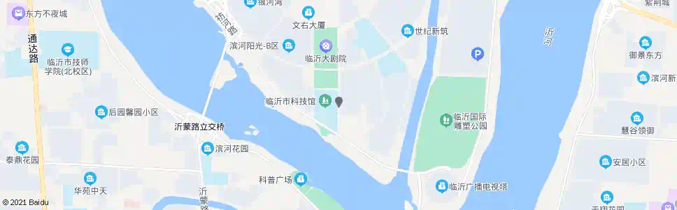 临沂临沂市科技馆_公交站地图_临沂公交_妙搜公交查询2025