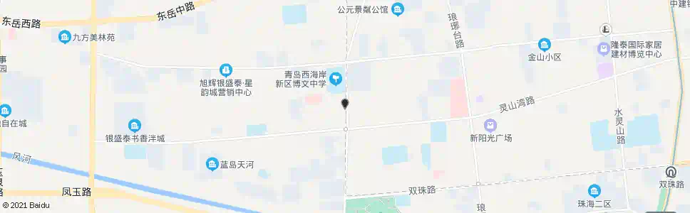 青岛珠山路_公交站地图_青岛公交_妙搜公交查询2025