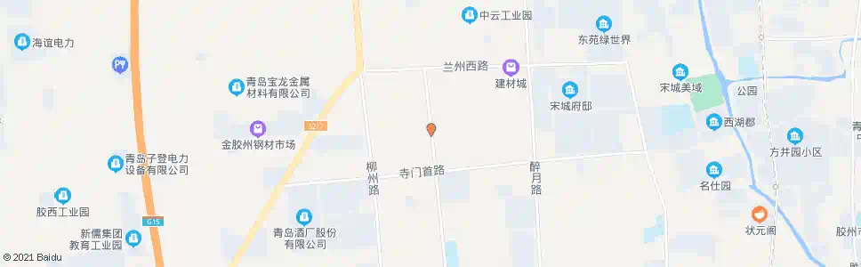青岛中云工业园_公交站地图_青岛公交_妙搜公交查询2025