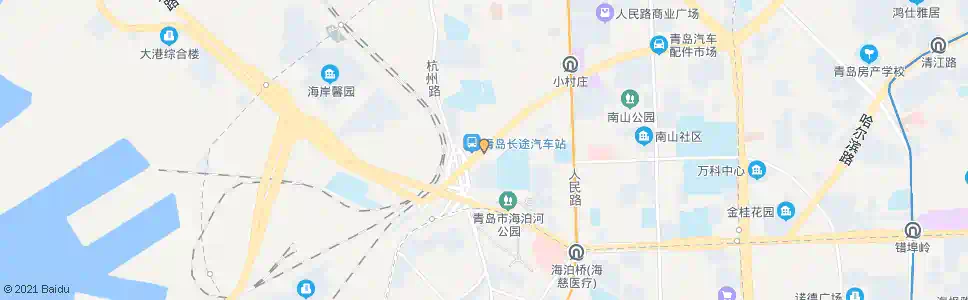 青岛四方大酒店_公交站地图_青岛公交_妙搜公交查询2025