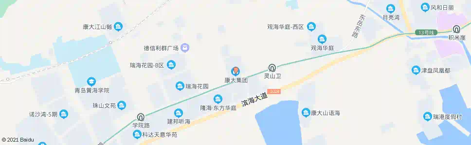 青岛康大集团_公交站地图_青岛公交_妙搜公交查询2025