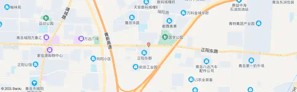 青岛东田_公交站地图_青岛公交_妙搜公交查询2025