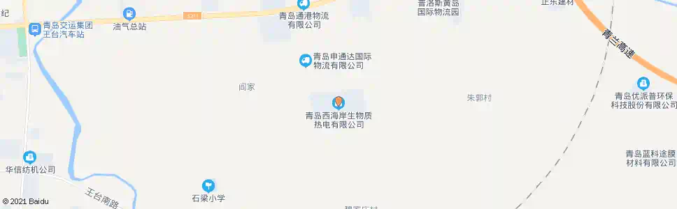 青岛生物质热电公司_公交站地图_青岛公交_妙搜公交查询2025