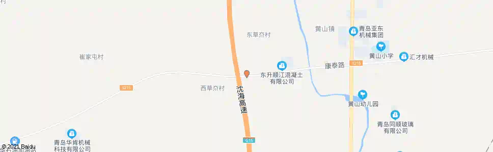 青岛西草夼东_公交站地图_青岛公交_妙搜公交查询2025