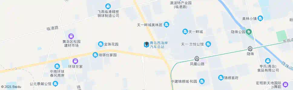 青岛汽车西站_公交站地图_青岛公交_妙搜公交查询2025