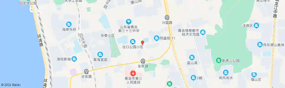 青岛邢台路小区_公交站地图_青岛公交_妙搜公交查询2025