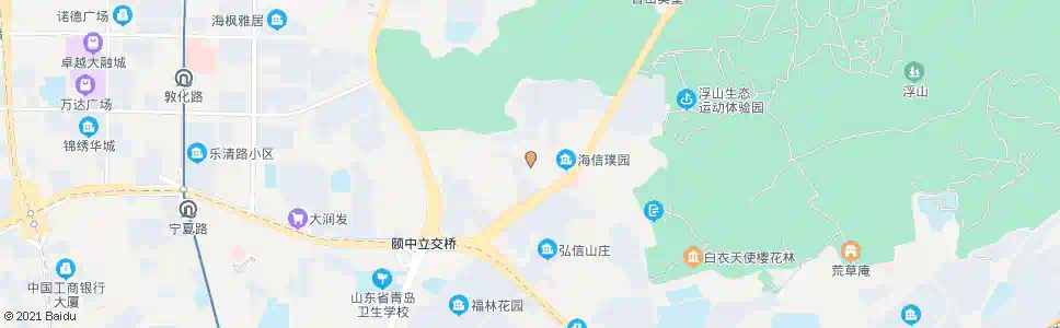 青岛安庆路_公交站地图_青岛公交_妙搜公交查询2025
