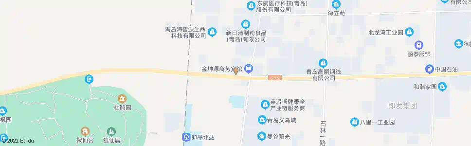 青岛晨龙包装_公交站地图_青岛公交_妙搜公交查询2025