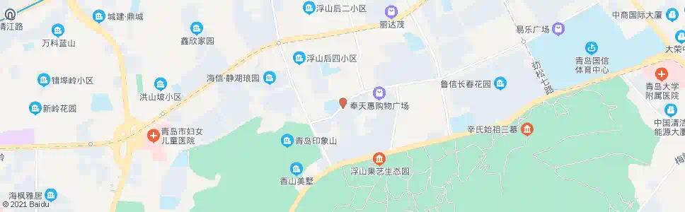 青岛六十五中_公交站地图_青岛公交_妙搜公交查询2025