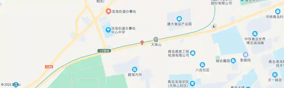青岛山王_公交站地图_青岛公交_妙搜公交查询2025