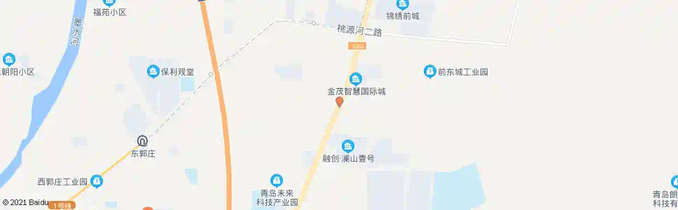青岛大周村东_公交站地图_青岛公交_妙搜公交查询2025
