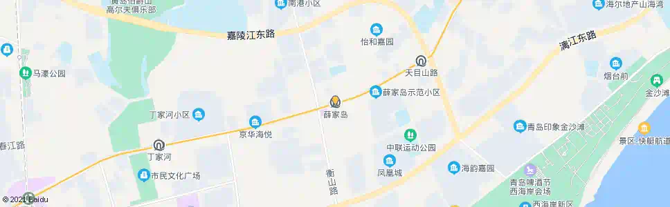 青岛薛家岛站_公交站地图_青岛公交_妙搜公交查询2025