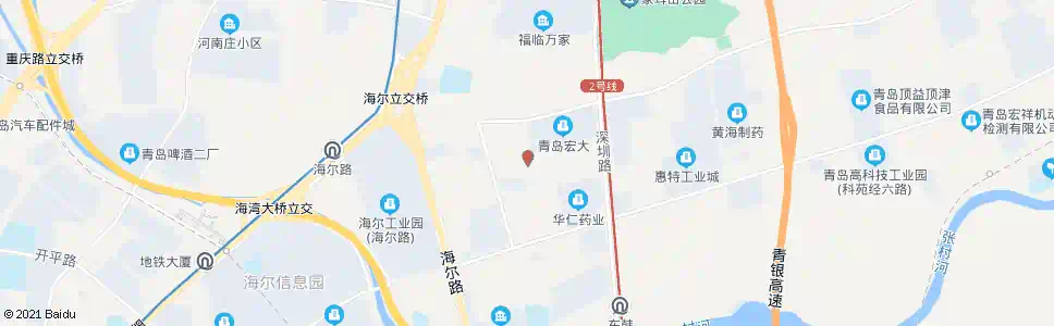 青岛高盛路_公交站地图_青岛公交_妙搜公交查询2025
