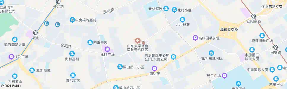 青岛怡海花园_公交站地图_青岛公交_妙搜公交查询2025