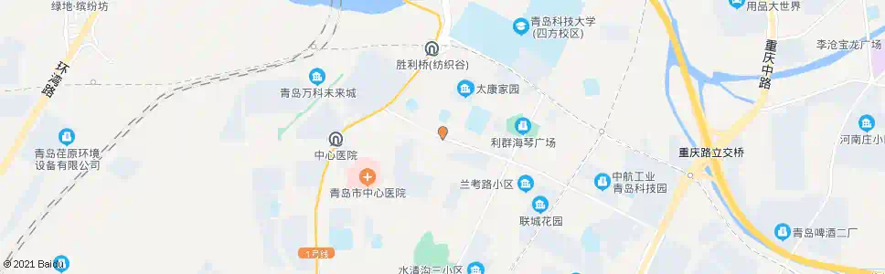 青岛安阳路_公交站地图_青岛公交_妙搜公交查询2025