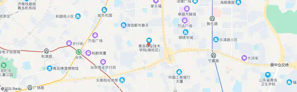 青岛江都路_公交站地图_青岛公交_妙搜公交查询2025