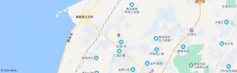 青岛万安三路_公交站地图_青岛公交_妙搜公交查询2025