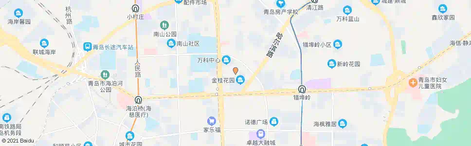 青岛安达路_公交站地图_青岛公交_妙搜公交查询2025