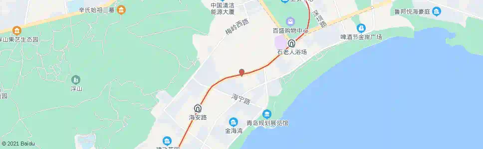 青岛山东头_公交站地图_青岛公交_妙搜公交查询2025