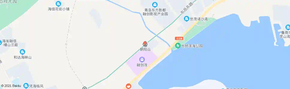 青岛朝阳山_公交站地图_青岛公交_妙搜公交查询2025