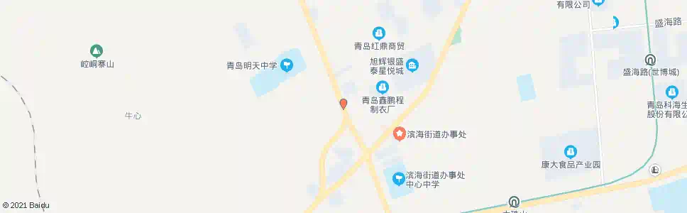 青岛水泥制品厂_公交站地图_青岛公交_妙搜公交查询2025
