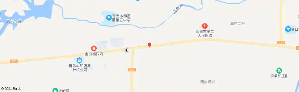 青岛店集二院_公交站地图_青岛公交_妙搜公交查询2025