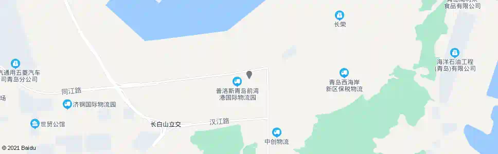 青岛前园_公交站地图_青岛公交_妙搜公交查询2025