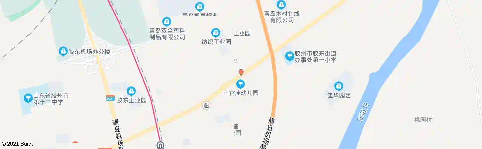 青岛三官庙_公交站地图_青岛公交_妙搜公交查询2025