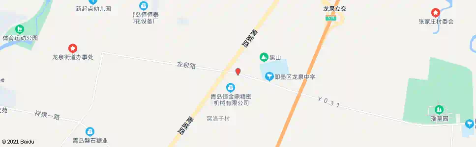 青岛龙泉医院_公交站地图_青岛公交_妙搜公交查询2025