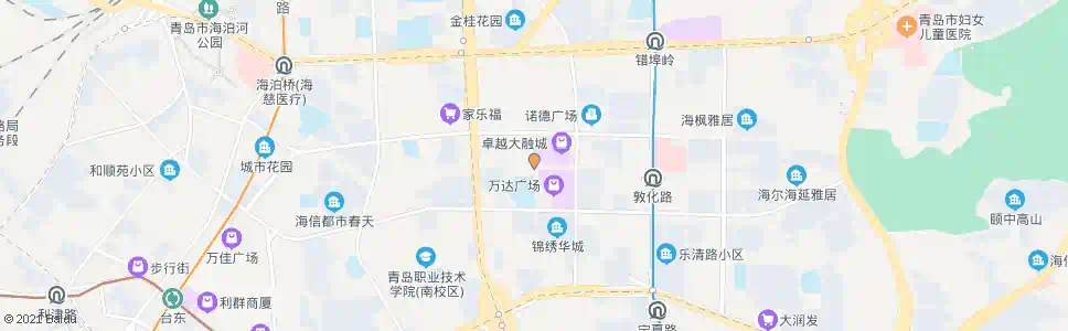 青岛徐州路_公交站地图_青岛公交_妙搜公交查询2025
