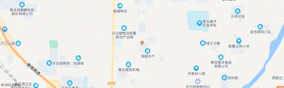 青岛天祥鞋业_公交站地图_青岛公交_妙搜公交查询2025