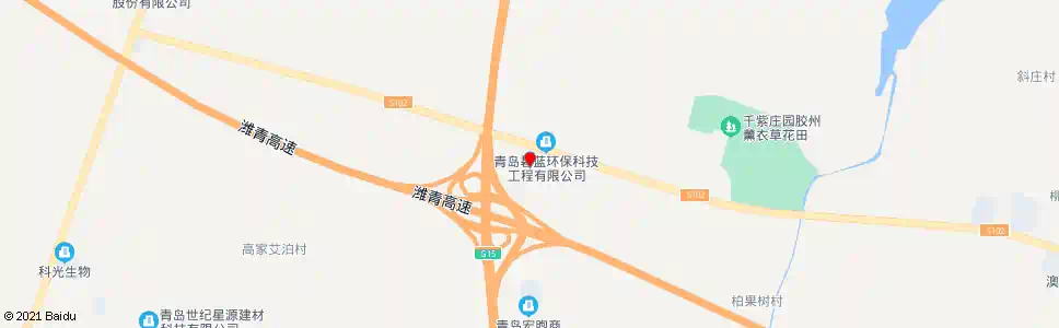 青岛九赵路口_公交站地图_青岛公交_妙搜公交查询2025