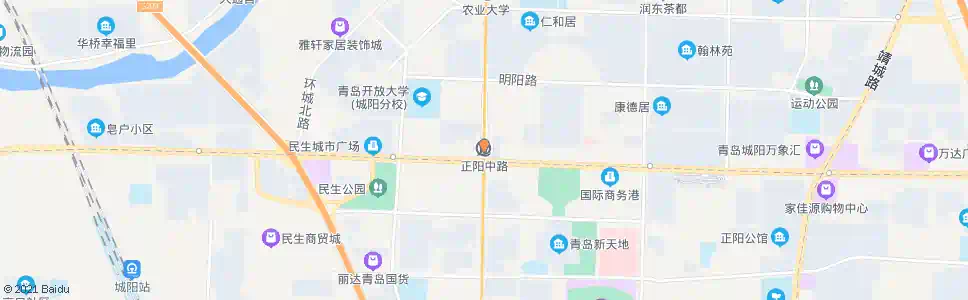 青岛正阳中路_公交站地图_青岛公交_妙搜公交查询2025