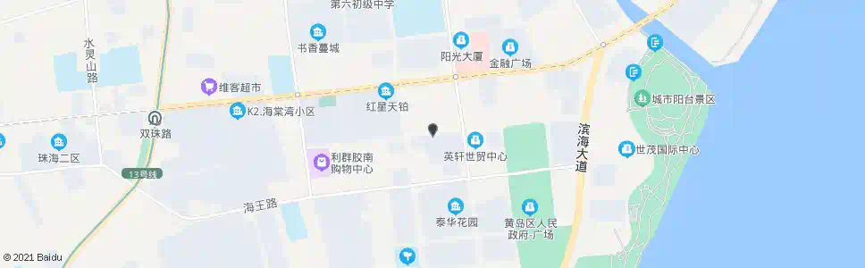 青岛世纪新村南_公交站地图_青岛公交_妙搜公交查询2025