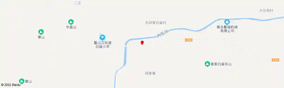 青岛马家白庙_公交站地图_青岛公交_妙搜公交查询2025