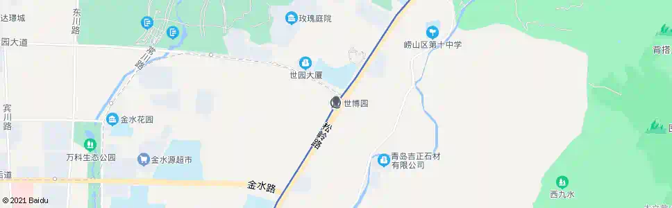 青岛世博园_公交站地图_青岛公交_妙搜公交查询2025