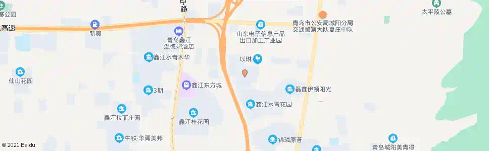青岛杏杭社区_公交站地图_青岛公交_妙搜公交查询2025