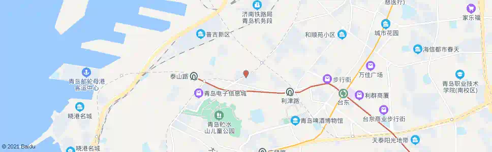 青岛华阳路_公交站地图_青岛公交_妙搜公交查询2025