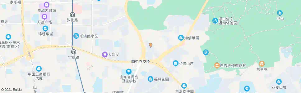 青岛天山小区_公交站地图_青岛公交_妙搜公交查询2025