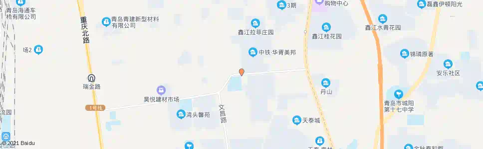 青岛湘潭路_公交站地图_青岛公交_妙搜公交查询2025
