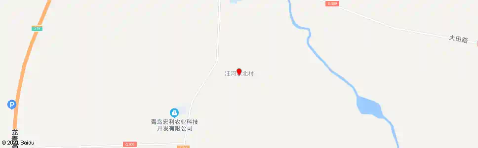 青岛汪河水北村_公交站地图_青岛公交_妙搜公交查询2025