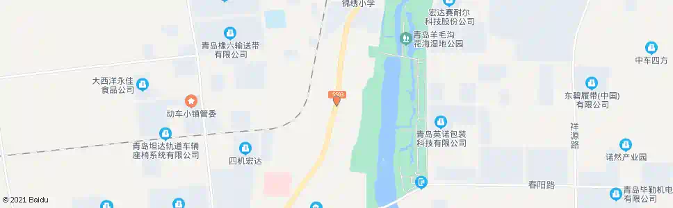 青岛下崖南_公交站地图_青岛公交_妙搜公交查询2025