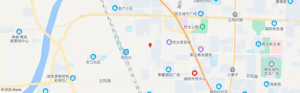 青岛城阳村_公交站地图_青岛公交_妙搜公交查询2025