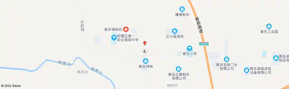 青岛普东工业园_公交站地图_青岛公交_妙搜公交查询2025