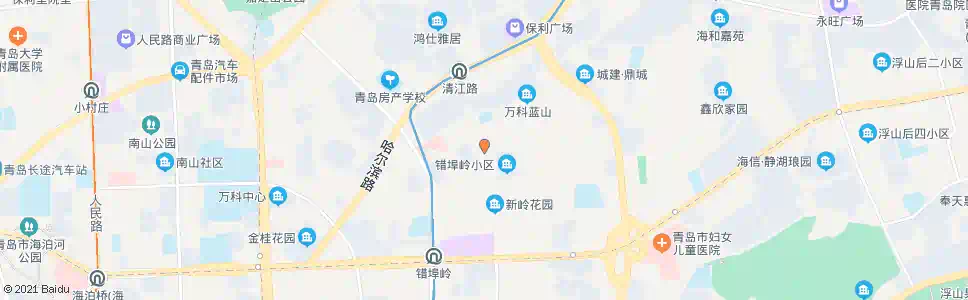 青岛绍兴路北站_公交站地图_青岛公交_妙搜公交查询2025