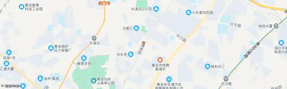 青岛高安路_公交站地图_青岛公交_妙搜公交查询2025