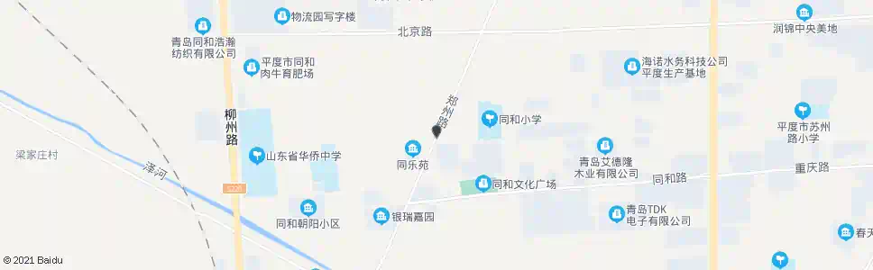 青岛同和医院_公交站地图_青岛公交_妙搜公交查询2025