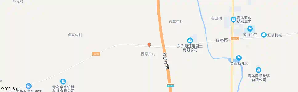 青岛西草夼_公交站地图_青岛公交_妙搜公交查询2025